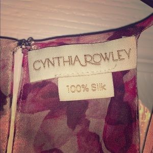 Cynthia Rowley 100% silk top